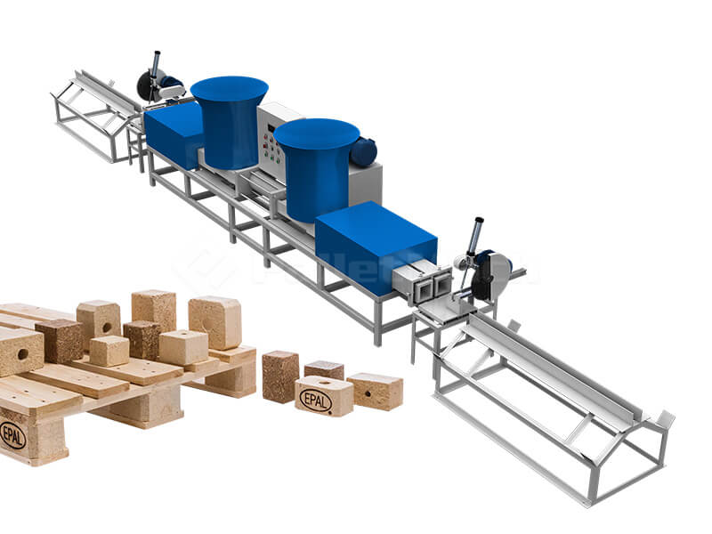 pallet block machine