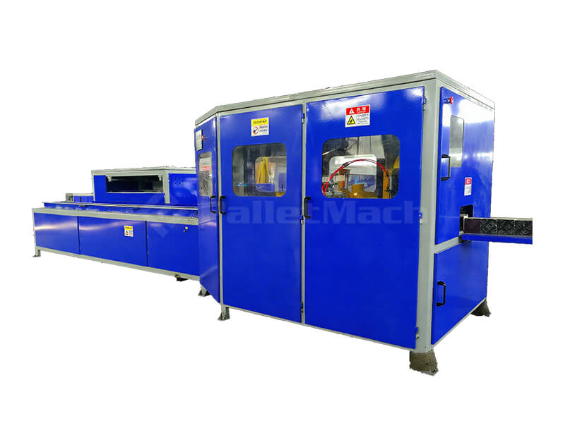 automatic pallet feet machine