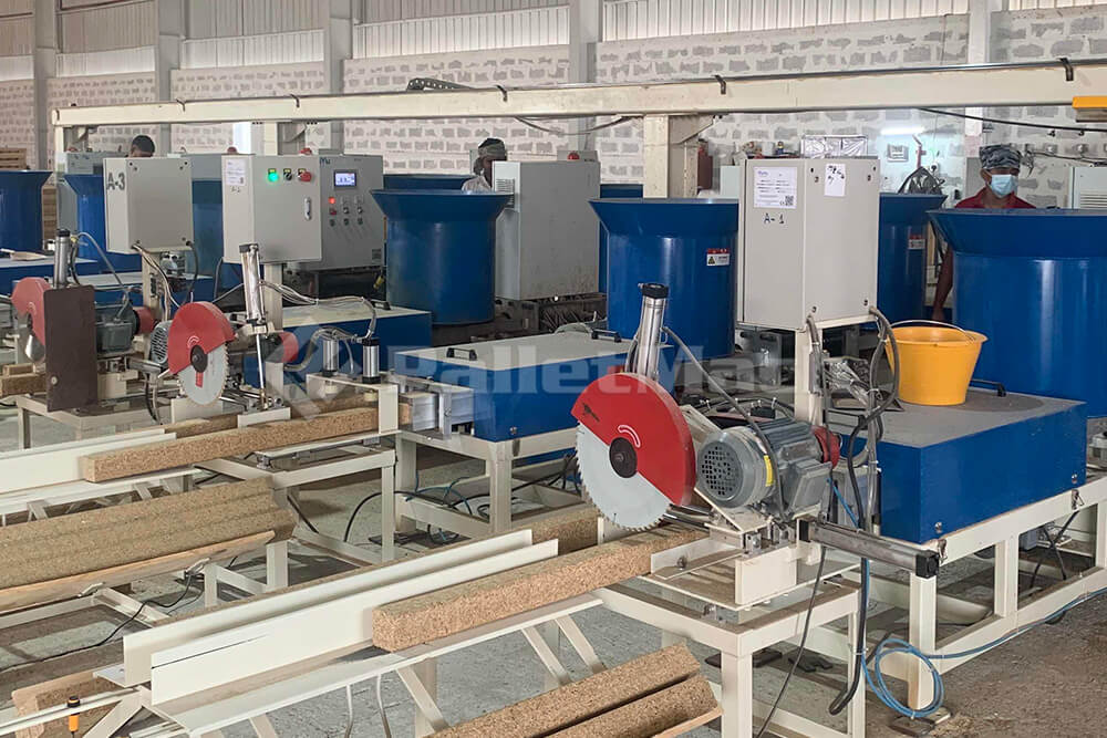 double head pallet block machine double head pallet block machine