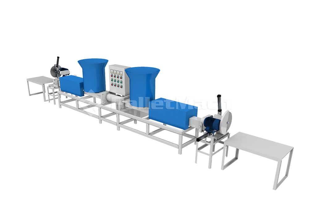 single head pallet block machine