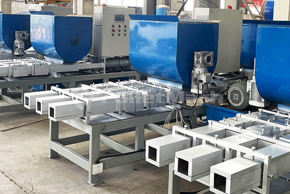 three head pallet block machine three head pallet block machine