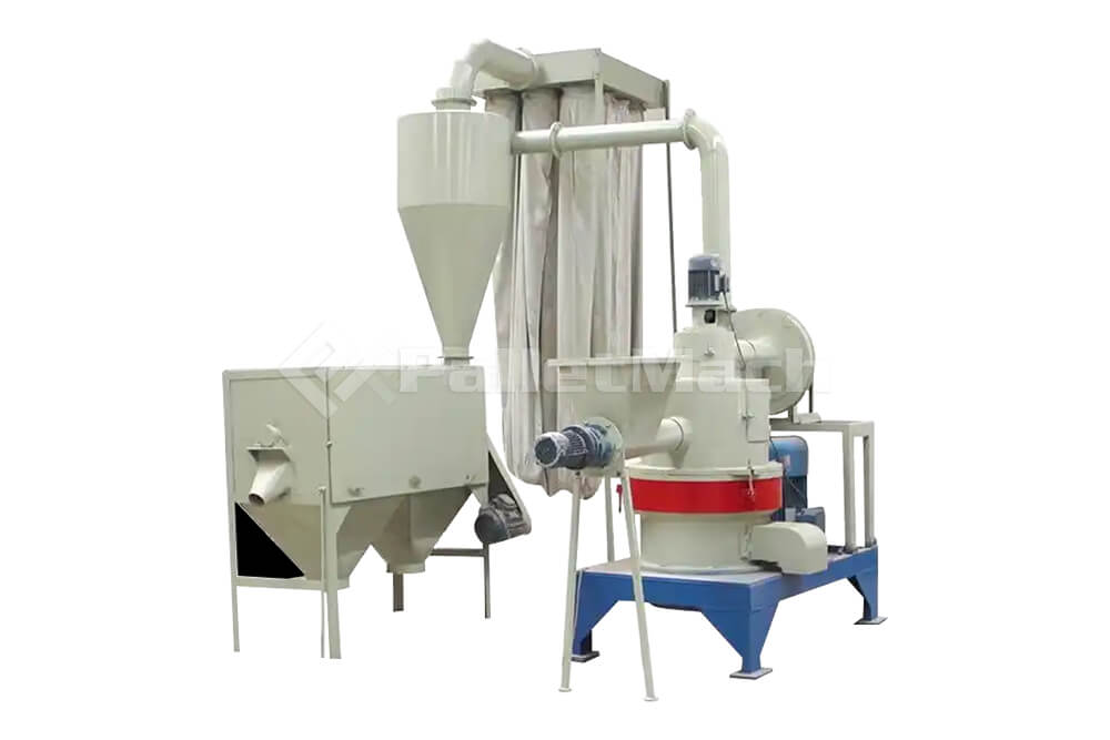 vertical superfine wood powder machine