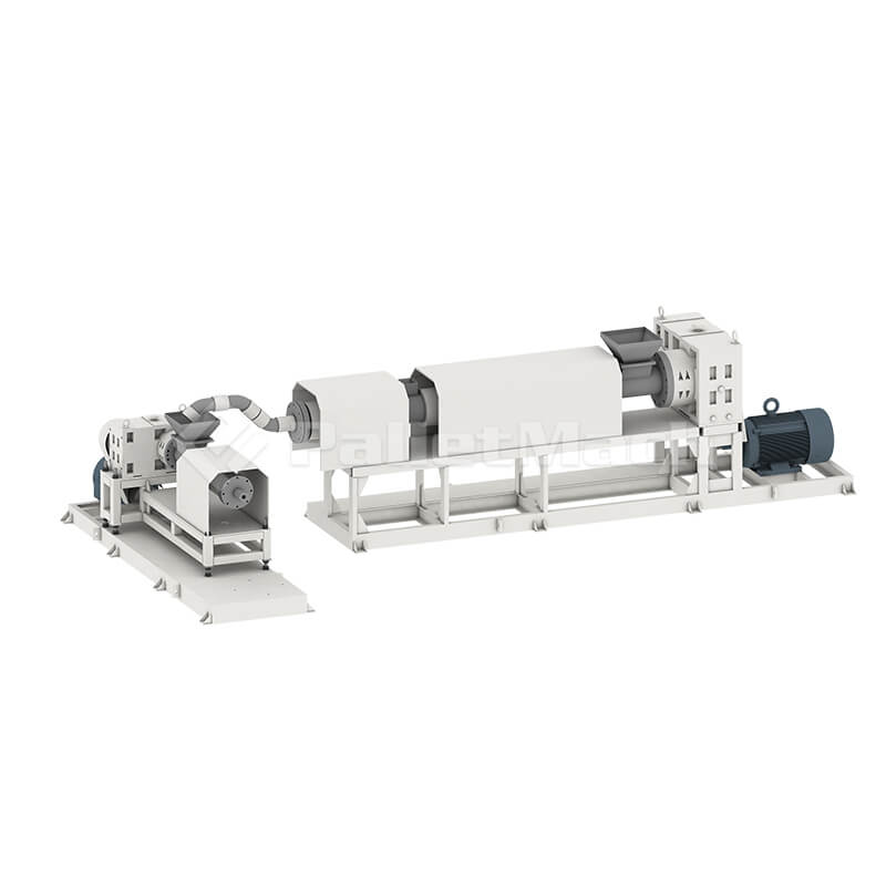 plastic recycling extruder machine