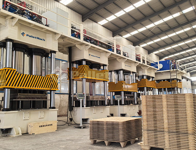 molded wood pallets production solution