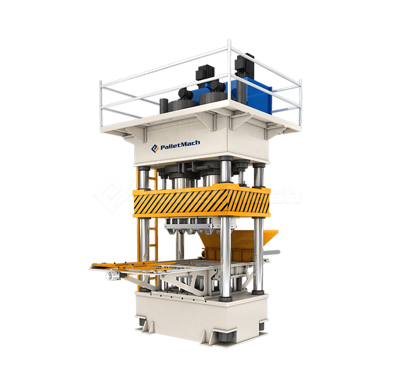 single-mould wood pallet machine