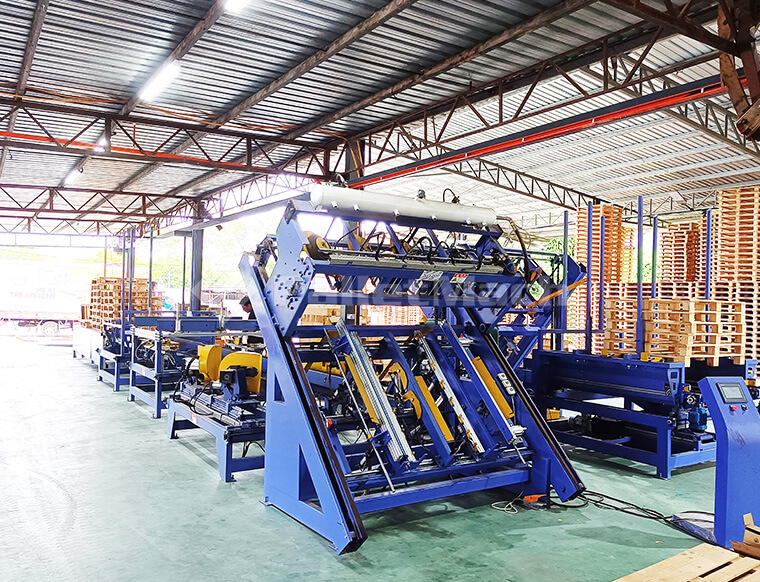 wooden pallet production solution