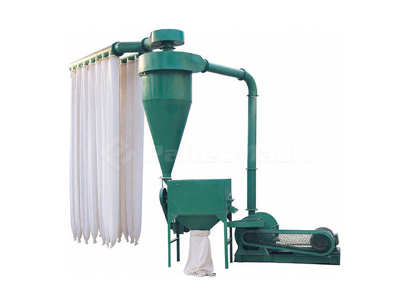 wood powder machine